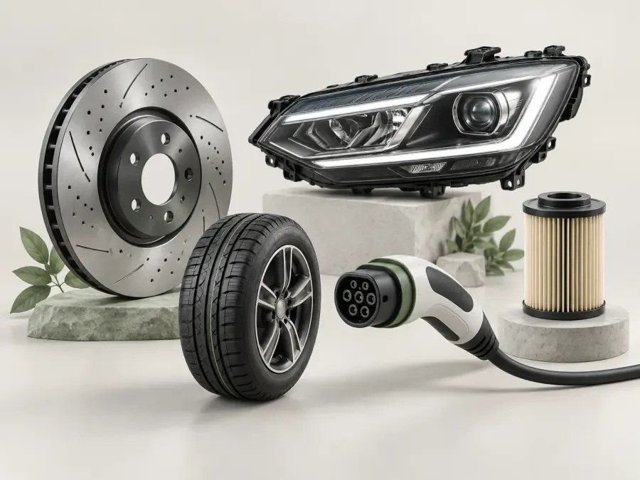 Otomotif & mobilitas — Ilustrasi kategori 3D